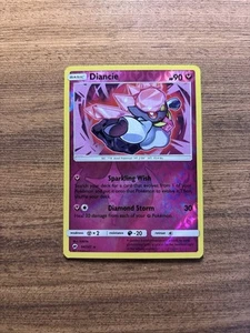 💎Pokemon Sun & Moon Burning Shadows TCG Card REVERSE HOLO Diancie 94/147 LP - Bild 1 von 2
