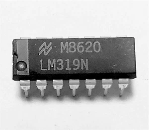 LM319N, Dual high speed, High Voltage Comparator, Vs= -15v to +15V,  - Picture 1 of 1