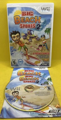 📦 Big Beach Sports 2 (Nintendo Wii, 2010 w/ Manual, Tested Works Great) - Image 1 of 4