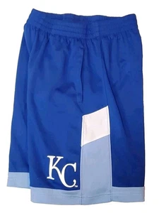 Pantalones Cortos KC Royals Juveniles L 10/12 MLB Genuinos Equipo Atletismo Bolsillos Kansas City - Imagen 1 de 10