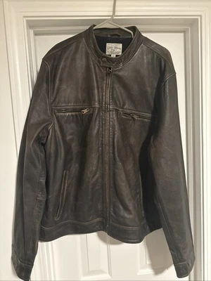 Chaqueta de cuero para hombre Lucky Brand XXL Foto 1 de 3