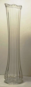 Imperial Elegant Glass Candlewick VASE 13"tall Top Opening is 3" Tall & Slender - Picture 1 of 6