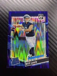 2023 Donruss Optic #298 Will Levis Purple Shock - Picture 1 of 2