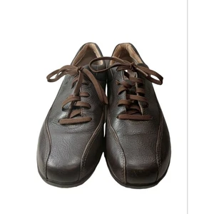 Zapatos para caminar Aravon by New Balance de cuero marrón con fondo de rodillo para mujer 10 B usados en excelente estado - Imagen 1 de 6