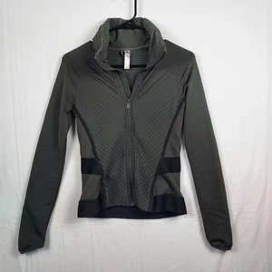 Giacca Adidas donna Cold.Rdy verde full zip, cappuccio nascosto, tasca posteriore con zip - Foto 1 di 11