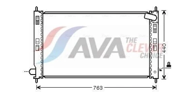 AVA COOLING SYSTEMS MTA2207 Kühler Wasserkühler Motorkühler - Bild 1 von 4