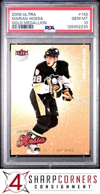 2008 ULTRA GOLD MEDALLION #142 MARIAN HOSSA HOF POP 1 PSA 10 - Image 1 of 3