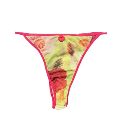 Y2K Deadstock Arden B Mesh Thong Panties - Image 1 of 4