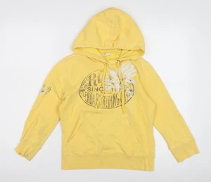 Roxy Yellow Women's M Pullover Hoodie with Logo - Picture 1 of 12