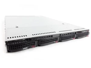 Supermicro Server CSE-815 X11SSW-F XEON E3-1240 64GB DDR4 128GB M.2 4x 4TB SAS  - Bild 1 von 7