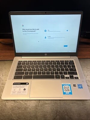 HP Chromebook 14a-na0080nr - 2GB - Touch Screen - Teal - Image 1 of 4