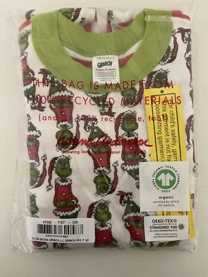 Pijama largo John Hanna Andersson Grinch Mix It Up Dr. Seuss talla 120 EE. UU. 6-7 NUEVO CON ETIQUETAS Foto 1 de 3