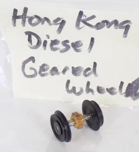 HO / BACHMANN ? / HONG KONG / DIESEL LOCOMOTIVE / GEARED WHEELS / PARTS - Picture 1 of 3
