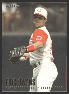 Eric Owens #348 1996 Fleer Cincinnati Reds - Image 1 of 2