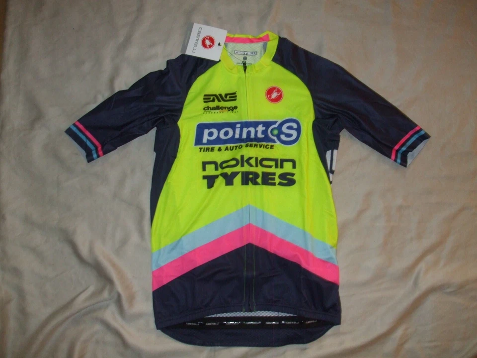 Camiseta deportiva de ciclismo Castelli Aero-Race-6.0, edición del equipo / XS, L Foto 1 de 1