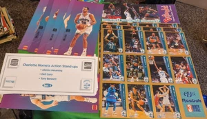 Charlotte Hornets Promo Lot Belk Reebook & Bojangles ungeschnittene Blätter & BK Stand-ups - Bild 1 von 4