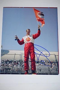 Sebastien Bourdais firmado en persona 8x10 F1- Indy Car - CART - Newman-Haas - Imagen 1 de 2
