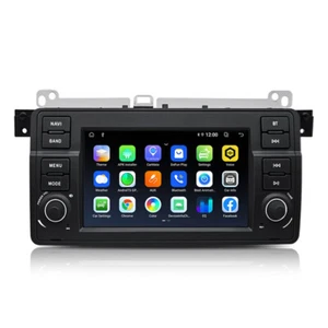 7" Android 13 Car Stereo Radio Carplay GPS Navi For BMW E46 320i 323i 325i - Picture 1 of 13