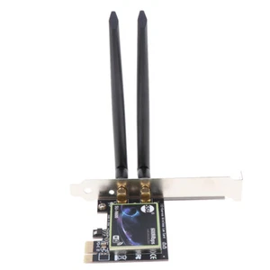 Carte Réseau PCIE, Kit De Carte Ethernet Ethernet Sans Fil Bluetooth PCI - Photo 1/10
