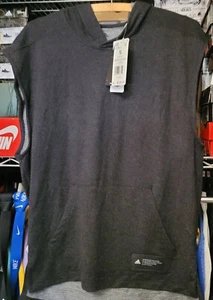 Totalmente Nueva Sudadera con Capucha Sin Mangas Adidas Aeroready Urban Global Negra (GG2825) S - Imagen 1 de 2