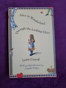 Alice In Wonderland & Through The Looking Glass Lewis Carroll 1994 BOMC HCDJ - Imagen 1 de 11
