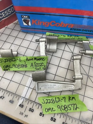 3 OMC 908578 908572 Kent Moore J22862-6 J – 22862–6 Gauge Shimming Tool Marine - Image 1 of 4