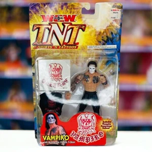 2000 WCW TNT T-Shirts 'n Tattoos Vampiro Wrestling Figur WWF ICP XPW WWE Lucha - Bild 1 von 10