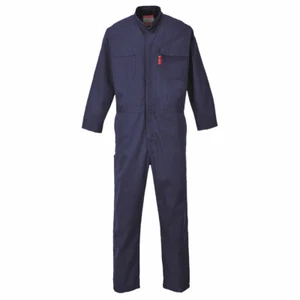 Portwest UFR88 Bizflame 88/12 FR Safety Work Navy Zip Front Coverall ASTM NFPA - Picture 1 of 4