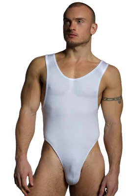 Doreanse Mens Edge Thong Bodysuit Athletic Underwear - Image 1 of 4