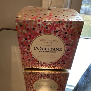 L’Occitane en Provence Festive Ornament with Sampler Lotion Soap Cream Box - Picture 1 of 5