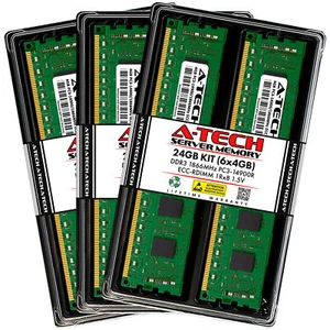 24GB 6x 4GB PC3-14900R RDIMM ASUS RS700-E7/RS8 Memory RAM - Picture 1 of 3