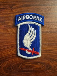 US Army 173rd Airborne Brigade Patch w/ hook tape Full-Color OCP size - Picture 1 of 2
