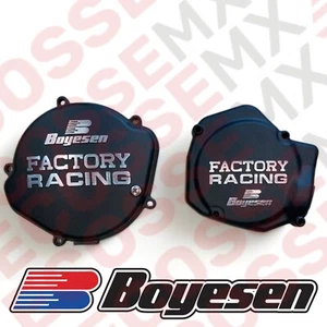 CUBIERTAS DE EMBRAGUE Y ENCENDIDO HONDA CR125 BOYESEN NEGRAS 2000-2007 SC-01AB CC-01AB - Imagen 1 de 6