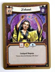 Zokusei L5R Leyenda de los Cinco Anillos CCG Edición Oro Promo - Imagen 1 de 1