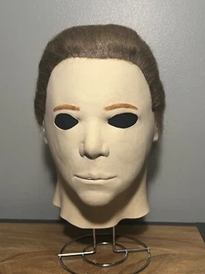 VINTAGE 1985 DON POST THE MASK MICHAEL MYERS HALLOWEEN MASK - Picture 1 of 5