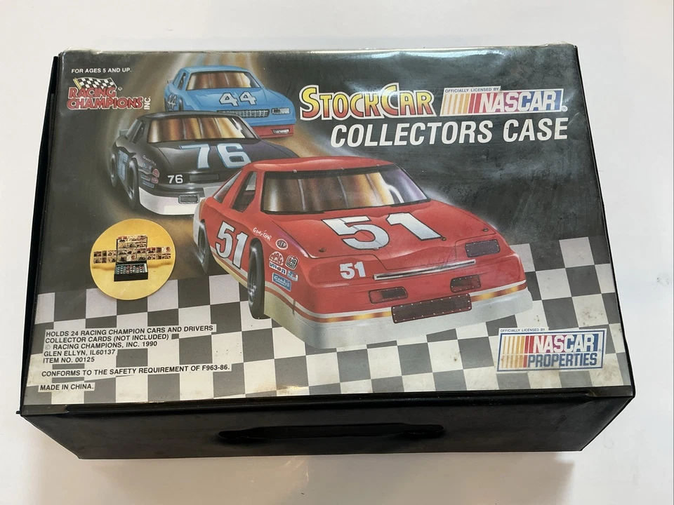 Tarjeteros estuche coleccionista coche carreras campeones NASCAR '90's Foto 1 de 3