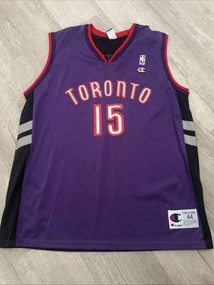 Camiseta deportiva de baloncesto Champion Toronto Raptors Vince Carter #15 Foto 1 de 4