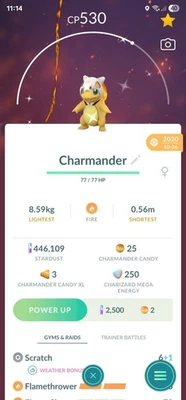 Pokemon Trade GO - Brillante Charmander Cubone Sombrero Disfraz - Súper Raro Foto 1 de 2