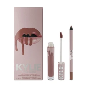 Kylie Cosmetics Matte Liquid Lipstick & Lip Liner Kit 302 Snow Way Bae Matte - Picture 1 of 2