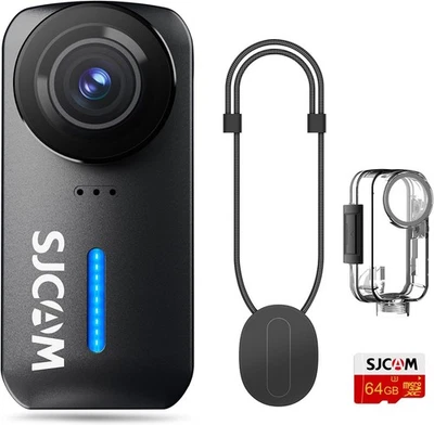 SJCAM C110+ Magnetic Combo,4K POV Action Camera w/Stabilization of 6-Axis,170° - Image 1 of 4