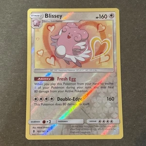 Blissey 102/145 Reverse Holo Rare SM - Guardians Rising Pokémon Card - Picture 1 of 2