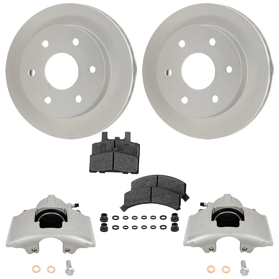 Front Brake Disc Rotors and Pads Kit for Chevy Suburban GMC K1500 Chevrolet - Изображение 1 из 4