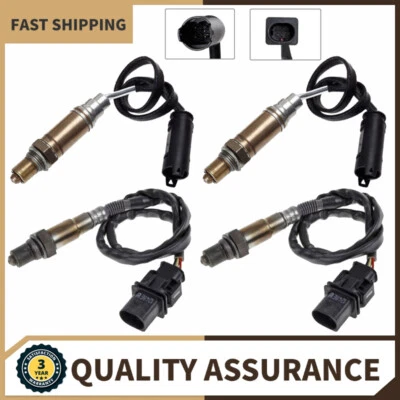 Set of 4 Oxygen Sensors For BMW 745I 745LI 4.4L 760LI 6.0L 2003 2004 2005 2006 Foto 1 de 4