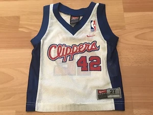 Rare VTG Elton Brand Los Angeles Clippers Toddler Jersey Size 2T Nike Team NBA - Picture 1 of 6