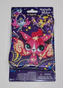 Littlest Pet Shop Magnetic Sticker Play Set w/ 4 Scenes Moonlite Fairies Tin LPS - Picture 1 of 1