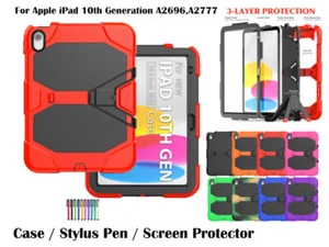For Apple iPad 10th Generation 10.9" Heavy Duty Shockproof Survivor Case Cover - Picture 1 of 9