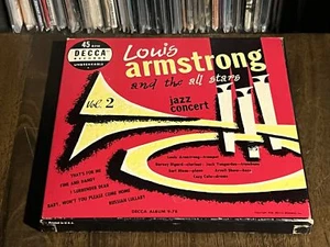Louis Armstrong And His All-Stars - Jazz Concert Vol. 2 (4x7", Album + Box) (Ver - Picture 1 of 7