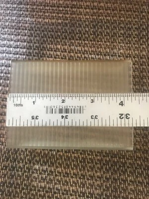 WHELEN EDGE 9000/9M LIGHTBAR CLEAR LENS 4 1/4 - Image 1 of 4