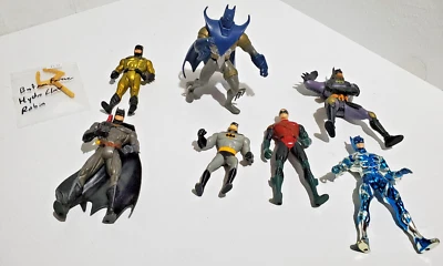 肯纳蝙蝠侠可动人偶套装 - Knightsend、声纳传感器、武士、水爪 — 第 1/4 张图片