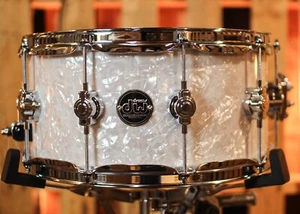 DW Performance White Marine Pearl Snare Drum - 6.5x14 - Picture 1 of 6